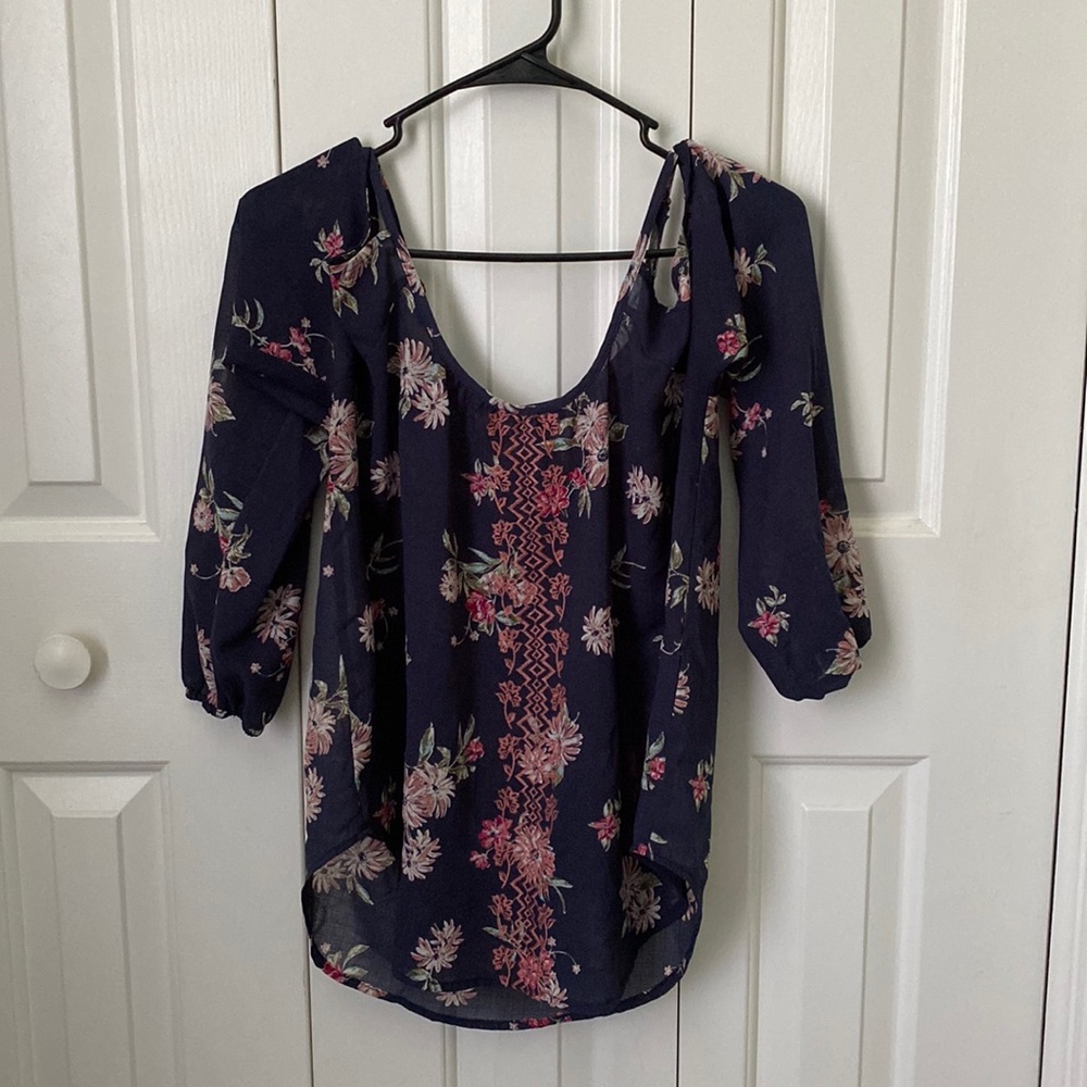 Floral Rewind Off The Shoulder Top